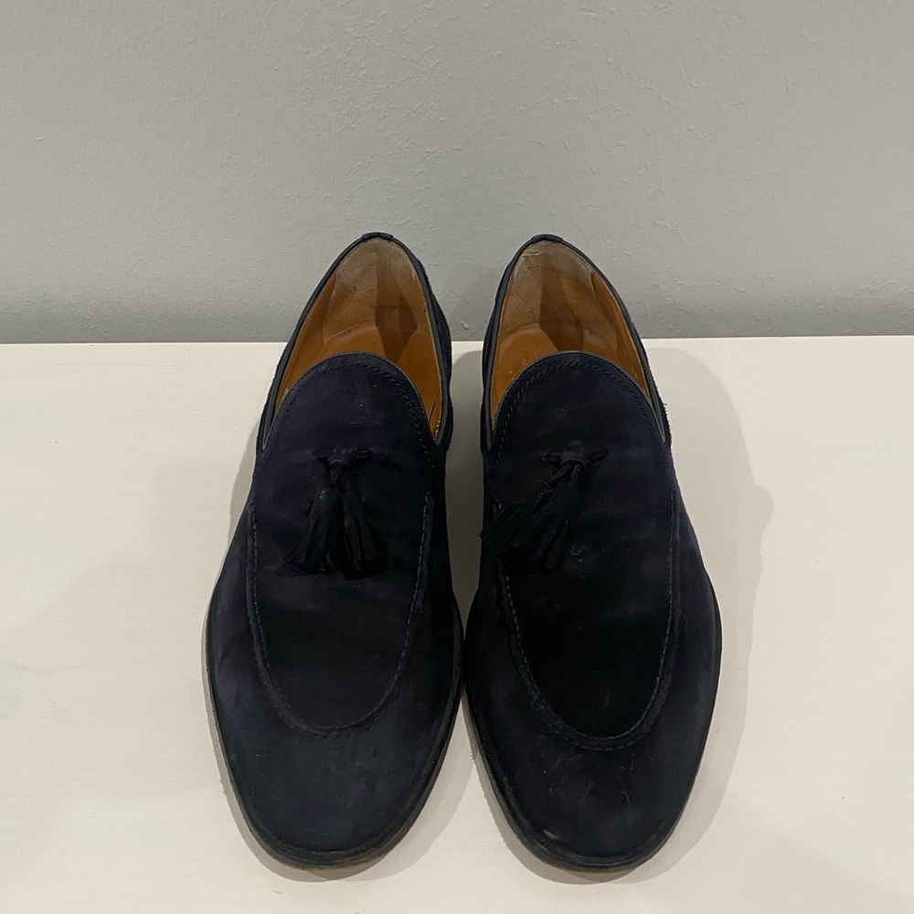 Men’s suede shoes. Slemar, size US 9 1/2, EU 8 1/2